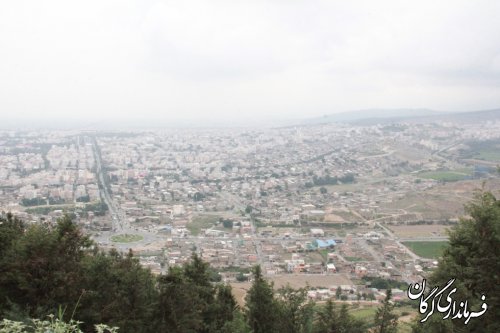 بازدید سرمایه گذاران از اماکن دارای قابلیت توسعه گردشگری در شهرستان گرگان