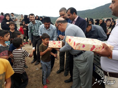 برگزاری پیاده روی خانوادگی در روستای سید آباد از توابع بخش مرکزی شهرستان آزادشهر