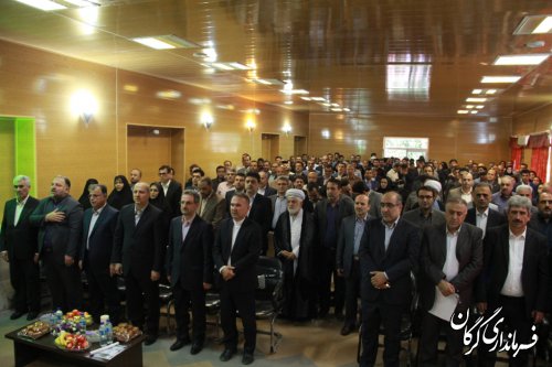 آیین افتتاح متمرکز و آغاز عملیات اجرایی 141طرح عمرانی، اقتصادی و اشتغالزای در شهرستان گرگان برگزار شد
