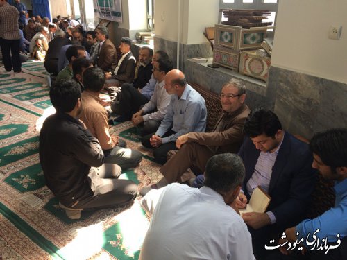 برگزاری دومین میز خدمت در شهرستان مینودشت