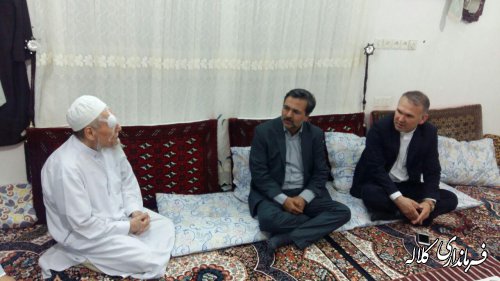 دیدار فرماندار کلاله با ائمه جمعه شیعه و سنی شهرستان کلاله