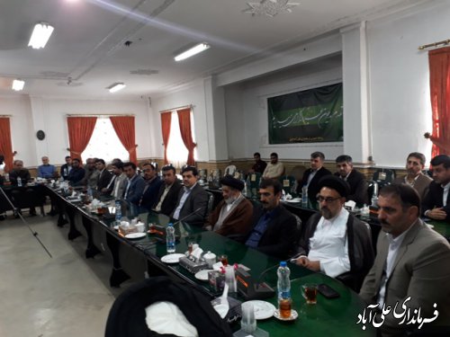 مراسم تکریم ومعارفه امام جمعه جدید شهر علی آباد کتول برگزارشد