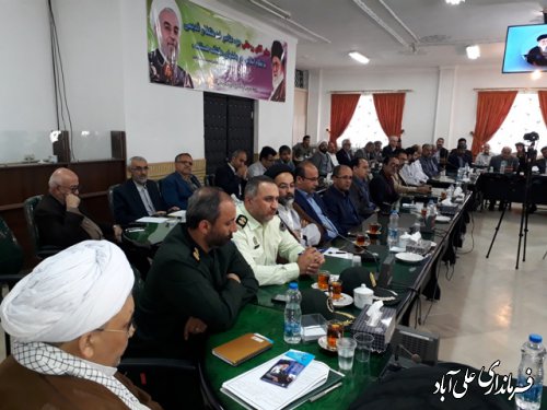 مراسم تکریم ومعارفه امام جمعه جدید شهر علی آباد کتول برگزارشد