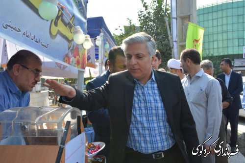 شرکت فرمانداربه اتفاق مدیران شهرستان در جشن عاطفه ها