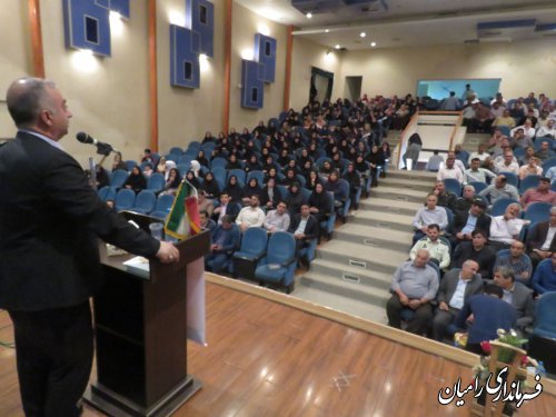 اولین مجمع سلامت شهرستان رامیان برگزار شد