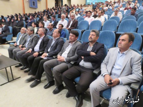 اولین مجمع سلامت شهرستان رامیان برگزار شد