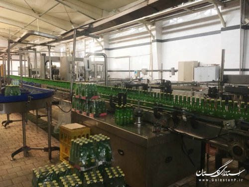 بازدید مدیرکل پدافند غیرعامل استان از کارخانه زمزم گرگان
