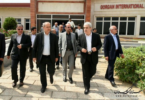 معاون علمی و فناوری رییس جمهور وارد فرودگاه بین المللی گرگان شد