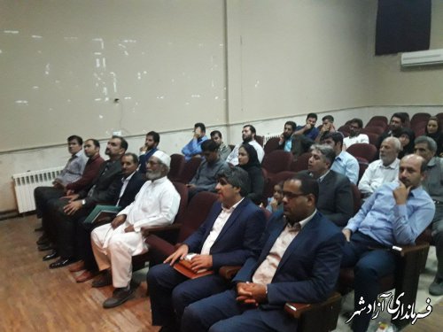 دفتر حزب اراده ملت شاخه شهرستان آزادشهر افتتاح شد