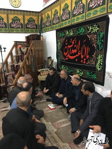 با حضور فرماندار آزادشهر و نماینده مجلس؛ مشکلات و نیازمندی های روستای کوهمیان بررسی شد