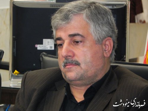 محمد رضا قره جانلو به عنوان سرپرست بخشداری مرکزی مینودشت منصوب شد