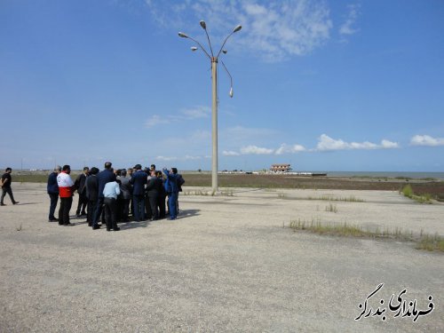 مدیرعامل سازمان بنادر و دریانوردی از ساحل دریای بندرگز بازدید کرد