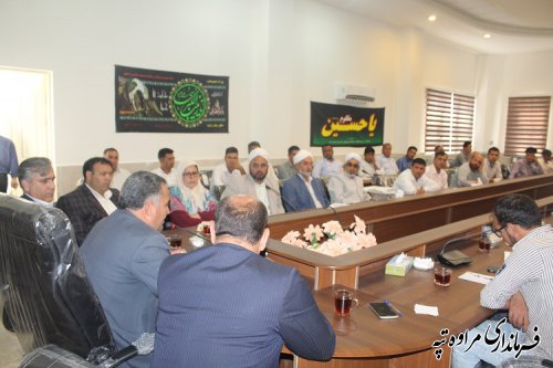 فرماندار مراوه تپه: برای توسعه پایدار روستاها با هم همدل و در کنار هم باشید 