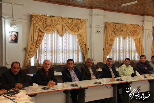آیین تکریم و معارفه سرپرست معاونت سیاسی امنیتی و اجتماعی فرمانداری شهرستان گرگان برگزارشد