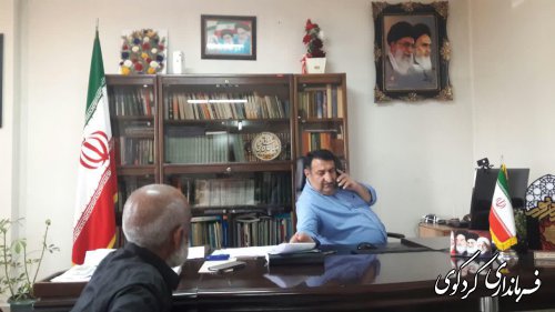 دیدار تعدادی از شهروندان کردکوی با فرماندار 