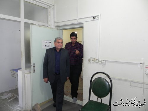 بازدید فرماندار از دفتر خبری صدا و سیمای مینودشت