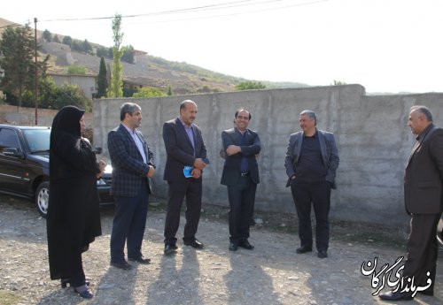 نشست معاون عمرانی استانداری گلستان با سرپرست فرمانداری شهرستان گرگان