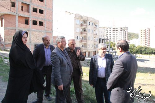 نشست معاون عمرانی استانداری گلستان با سرپرست فرمانداری شهرستان گرگان
