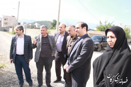 نشست معاون عمرانی استانداری گلستان با سرپرست فرمانداری شهرستان گرگان