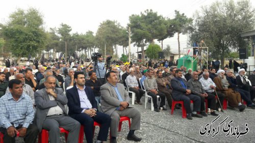 آئین گرامیداشت 141 شهید گلزار امامزاده روشن اباد برگزار شد