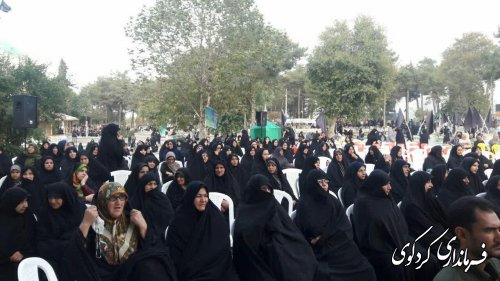 آئین گرامیداشت 141 شهید گلزار امامزاده روشن اباد برگزار شد