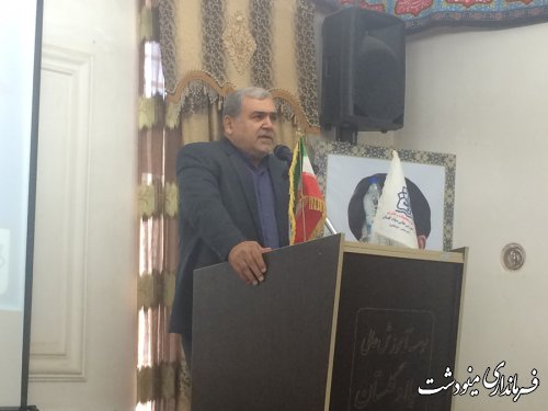برگزاری همایش ترویج فرهنگ ایثار و شهادت در شهرستان مینودشت