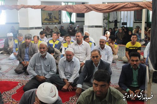 یادواره شهدای شهرستان مراوه تپه برگزار شد 
