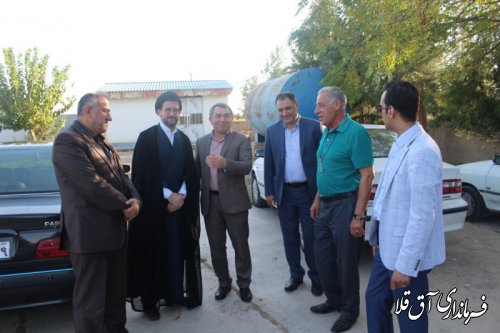 بازدید دادستان عمومی و انقلاب مرکز استان از "کشتارگاه صنعتی دام اینچه برون"شهرستان آق قلا
