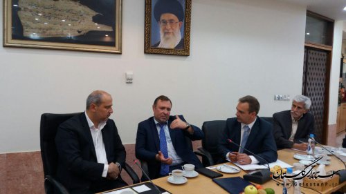 سفیر اوکراین با استاندار گلستان دیدار کرد