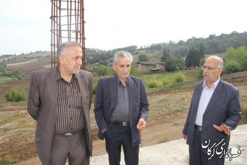 بازدید فرماندار شهرستان گرگان از روند اجرای پروژه خانه سالمندان شهرستان گرگان