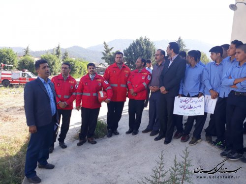 اقدامات شهرداری رامیان در روز آتش نشانی و ایمنی