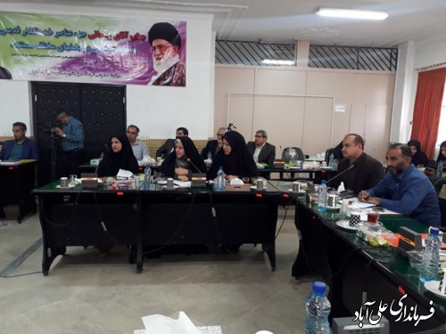 اولین مجمع سلامت شهرستان علی آباد کتول برگزار شد