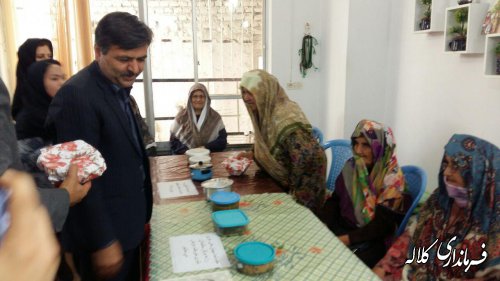 فرماندار کلاله با جمعی از سالمندان دیدار کرد