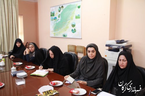 جلسه گروه کاری آموزش و سلامت خانواده در فرمانداری شهرستان گرگان برگزار شد