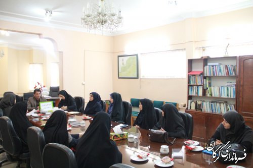 جلسه گروه کاری آموزش و سلامت خانواده در فرمانداری شهرستان گرگان برگزار شد