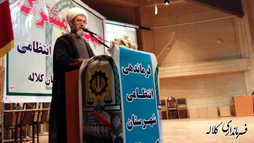 صبحگاه مشترک پرسنل نیروی انتظامی شهرستان کلاله برگزار شد 
