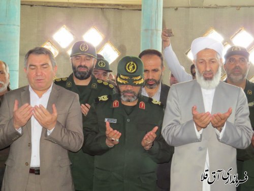 مراسم افتتاحیه استانی و بدرقه کاروان راهیان نور دانش آموزی در شهرستان آق قلا برگزار شد