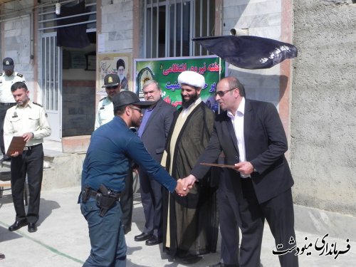 گرامیداشت هفته نیروی انتظامی در بخش کوهسارات شهرستان مینودشت