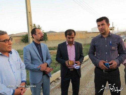 تور رسانه ای خبرنگاران و عکاسان شرق استان از پروژه های عمرانی بخش مرکزی آزادشهر برگزار شد