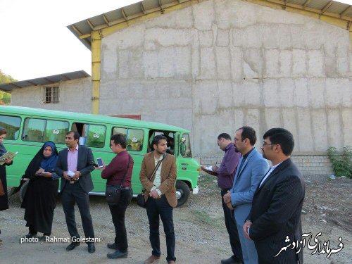 تور رسانه ای خبرنگاران و عکاسان شرق استان از پروژه های عمرانی بخش مرکزی آزادشهر برگزار شد