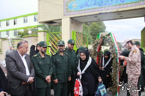 اولین مرحله اعزام اردوی راهیان نور دانش آموزی دختران به مناطق عملیاتی غرب کشور