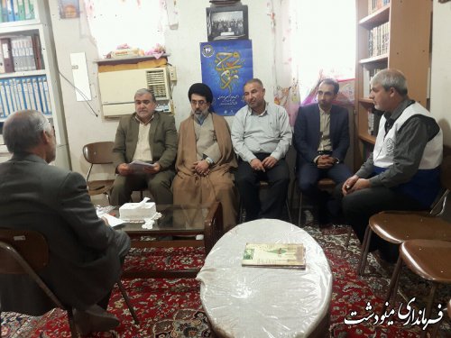 بازدید فرماندار از مهد قرآن شهرستان مینودشت