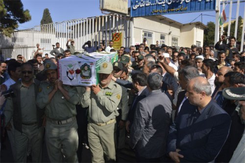 پیکر محیط بان فقید پارک ملی گلستان در گنبد تشییع شد