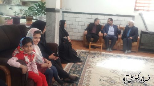بازدید فرماندار از موسسه کودکان بی سرپرست حضرت رقیه(س)