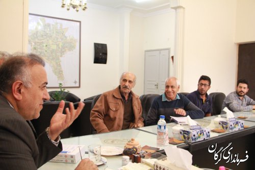 ملاقات مردمی فرماندار شهرستان گرگان با مردم برگزار شد