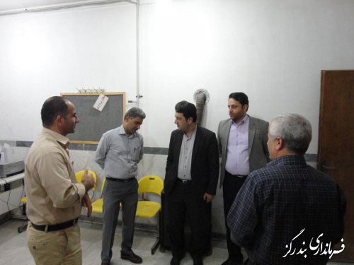 بازدید سرزده فرماندار بندرگز از شهرداری نوکنده