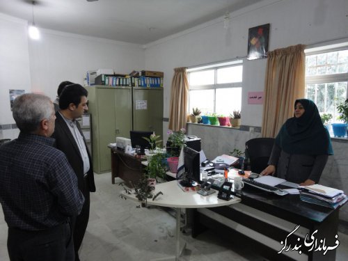 بازدید سرزده فرماندار بندرگز از شهرداری نوکنده