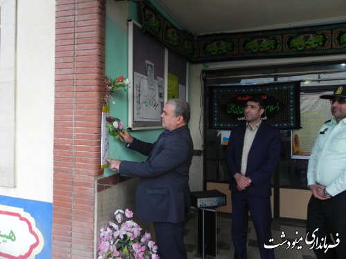 فرماندار مینودشت بر مقابله هوشمندانه با خطراتی که کشور را تهدید می کند تأکید کرد 