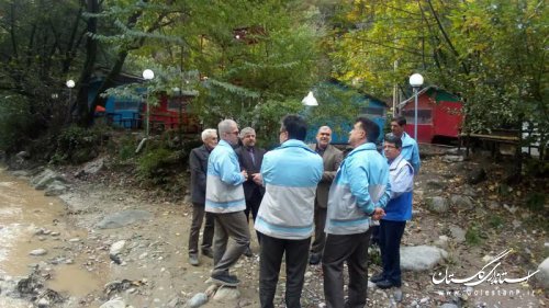 بازید مدیرکل مدیریت بحران از ظرفیت‌های فرمانداری مینودشت در مواقع بحران‌های طبیعی