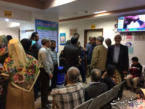 وضعیت بیمارستان مینودشت در ارائه خدمات تخصصی به بیماران مطلوب نیست